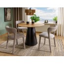 Стол обеденный SIGNAL ANGEL дуб/черный 120